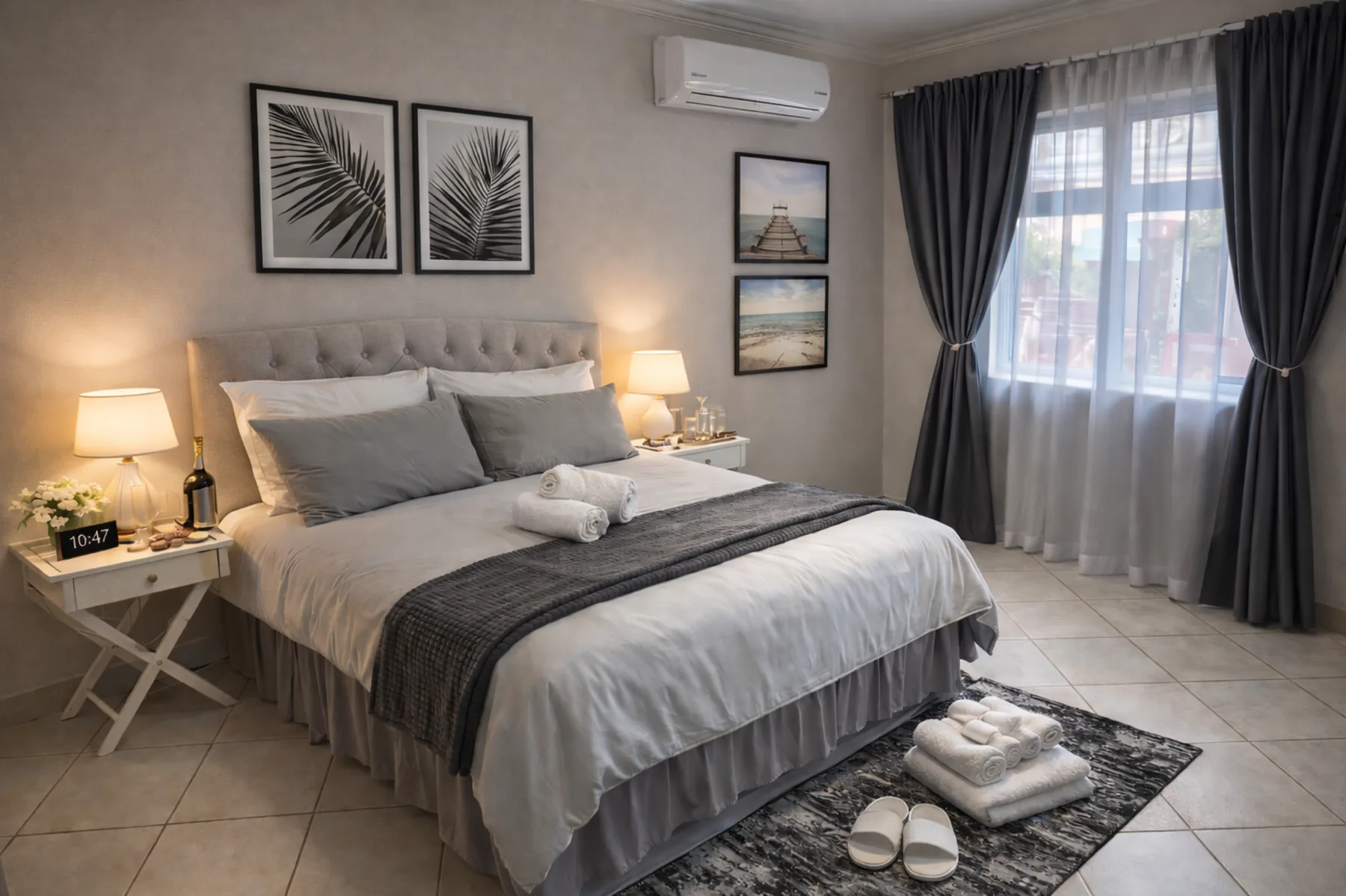 Bedroom – luxury linen